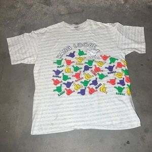 90s Hang Loose Hawaii  wraparound tee size XL single stitched